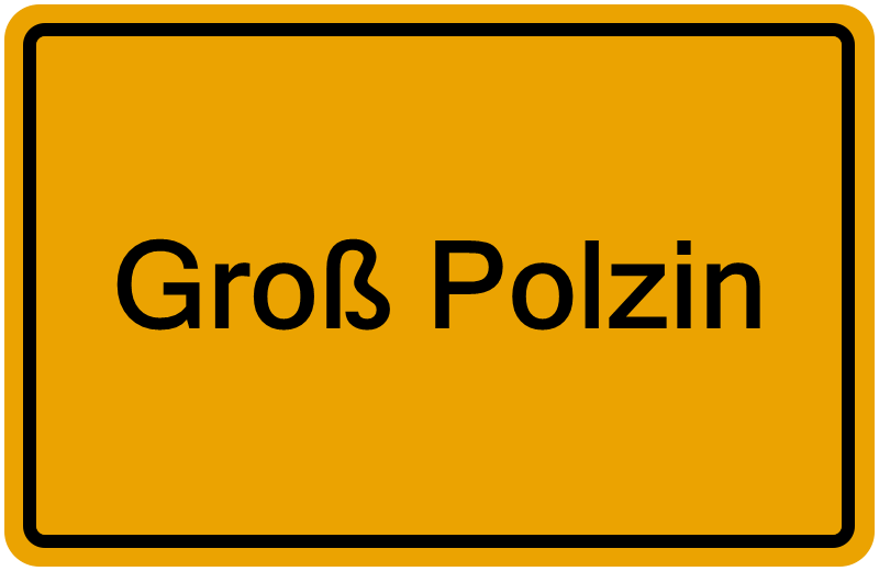 Handelsregisterauszug Groß Polzin